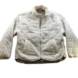 Avalanche Womens Quilted Jacket Size XL Full Zip Insulated Stand Collar Winter